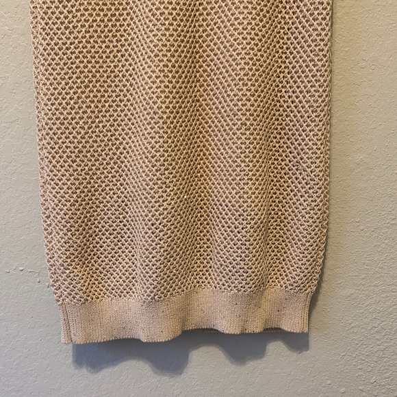 Peserico Open-Knit Sequin Midi Sweater Dress - Picture 7 of 9